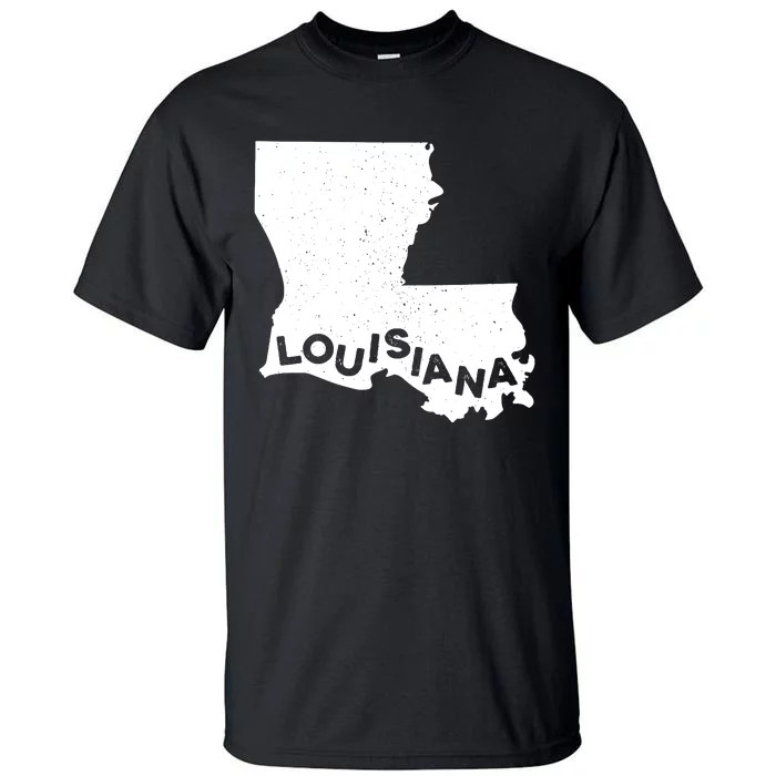 Louisiana Shirts Roots State Map Home Love Pride Tall T-Shirt