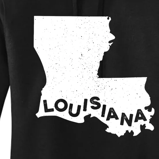 Louisiana Shirts Roots State Map Home Love Pride Women's Pullover Hoodie