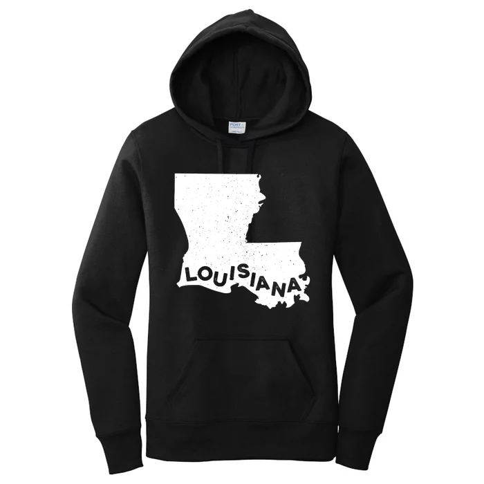 Louisiana Shirts Roots State Map Home Love Pride Women's Pullover Hoodie