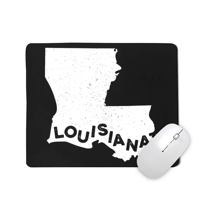 Louisiana Shirts Roots State Map Home Love Pride Mousepad