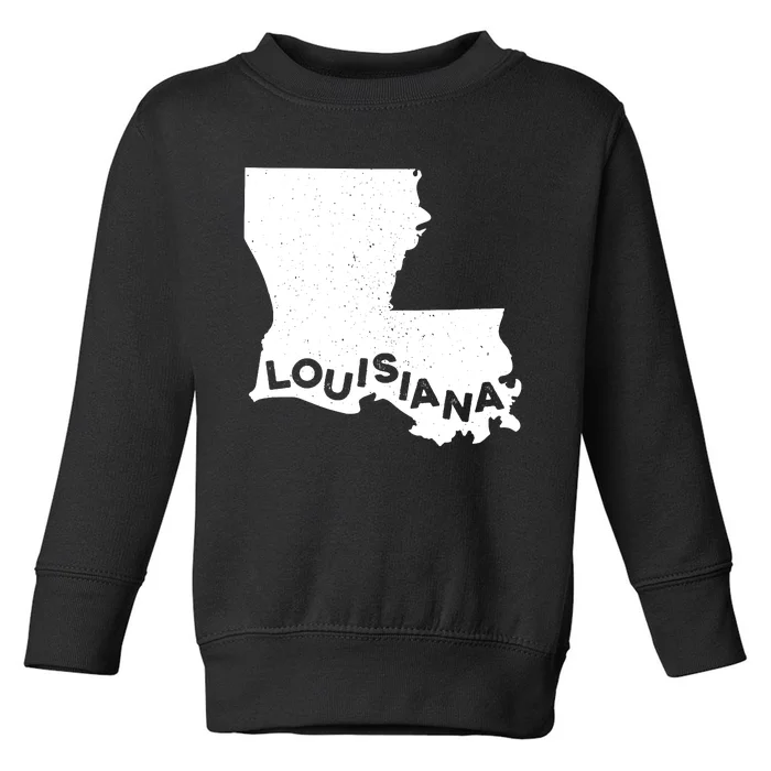 Louisiana Shirts Roots State Map Home Love Pride Toddler Sweatshirt