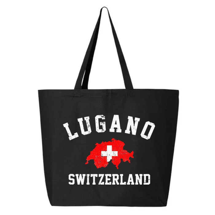 Lugano, Swiss Switzerland 25L Jumbo Tote