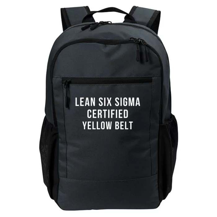 LEAN SIX SIGMA CERTIFIED YELLOW BELT Daily Commute Backpack