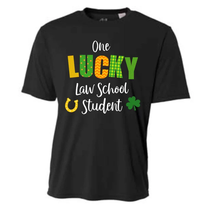 Law School Student St Patrick's Day Irish Shamrock Lawyer Gift Cooling Performance Crew T-Shirt