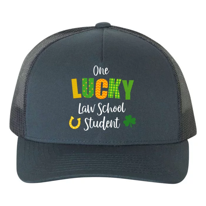 Law School Student St Patrick's Day Irish Shamrock Lawyer Gift Yupoong Adult 5-Panel Trucker Hat