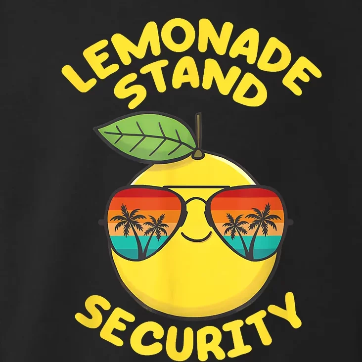 Lemonade Stand Security Cute Lemon Summer Sunglasses Citrus Toddler Hoodie