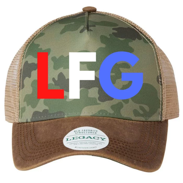 Lfg 'S Soccer Let's Go Gift Legacy Tie Dye Trucker Hat