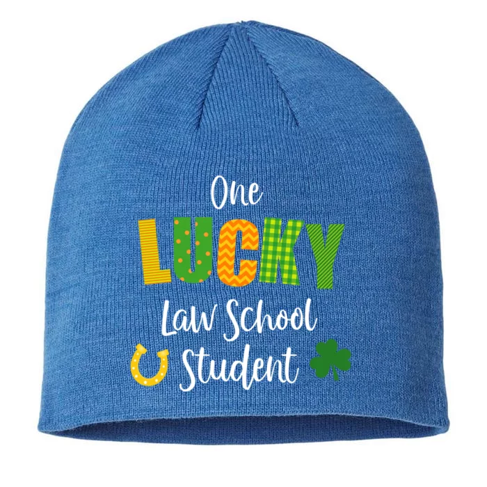 Law School Student St Patrick's Day Irish Shamrock Lawyer Gift 8 1/2in Sustainable Knit Beanie