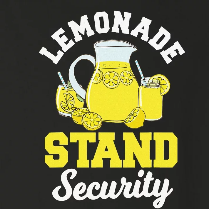 Lemonade Stand Security Lemon Juice Citrus Summer Drink Toddler Long Sleeve Shirt