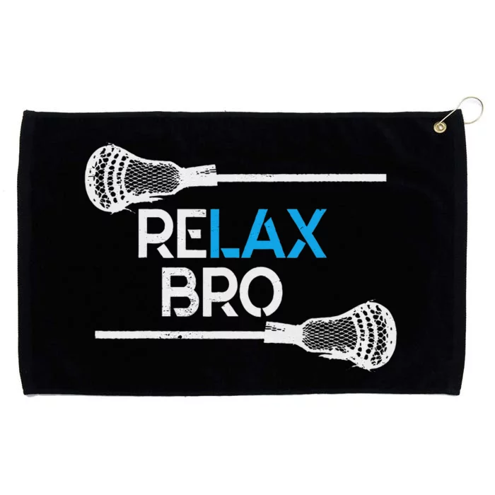 Lacrosse Sport Stick Funny Lax Player Love Perfect Grommeted Golf Towel