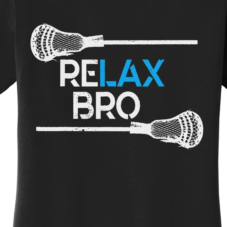 Lacrosse Sport Stick Funny Lax Player Love Perfect Women's T-Shirt