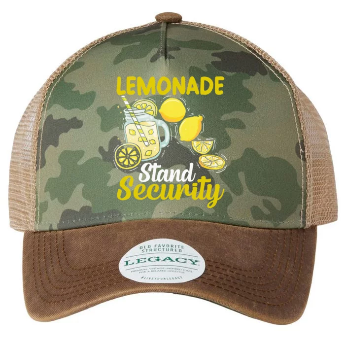 Lemonade Stand Security Fun Lemon Juice And Fruit Business Legacy Tie Dye Trucker Hat