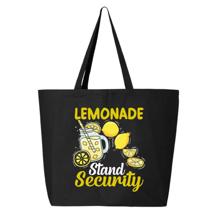 Lemonade Stand Security Fun Lemon Juice And Fruit Business 25L Jumbo Tote