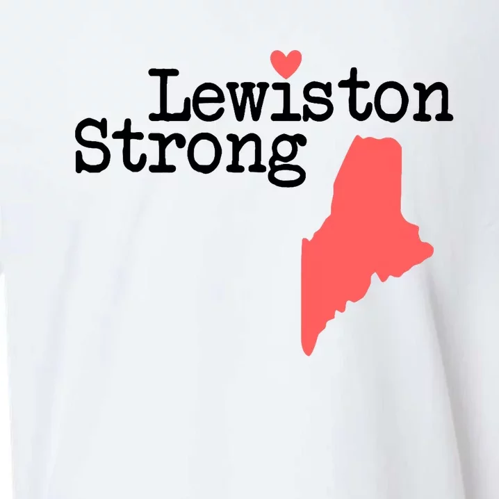 Lewiston Strong Support Victims And Families In Lewiston Maine Sueded Cloud Jersey T-Shirt