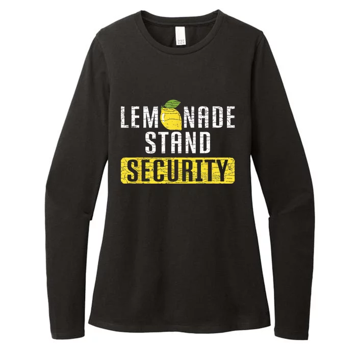 Lemonade Stand Security Womens CVC Long Sleeve Shirt