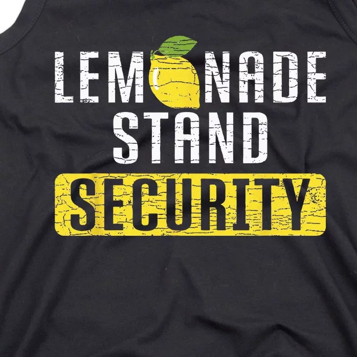 Lemonade Stand Security Tank Top