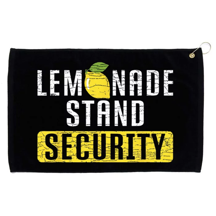 Lemonade Stand Security Grommeted Golf Towel