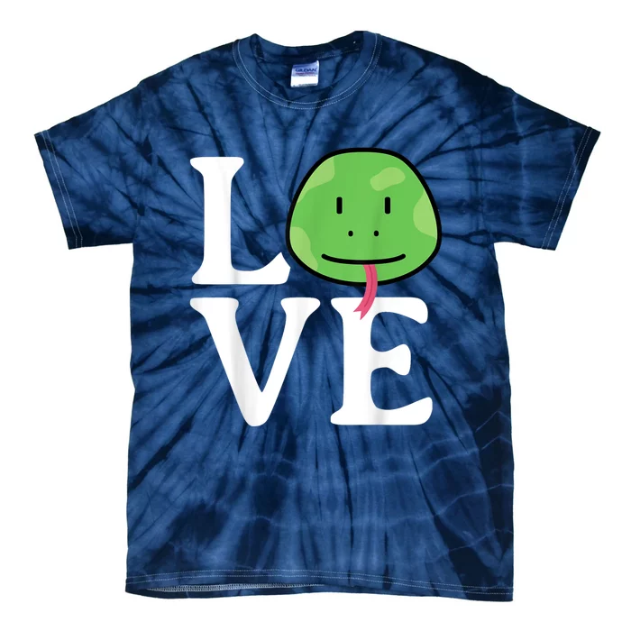 LOVE Snakes | Snake Lover | Cool Snake Tie-Dye T-Shirt