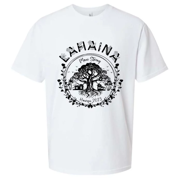 Lahaina Strong Support Lahaina Sueded Cloud Jersey T-Shirt