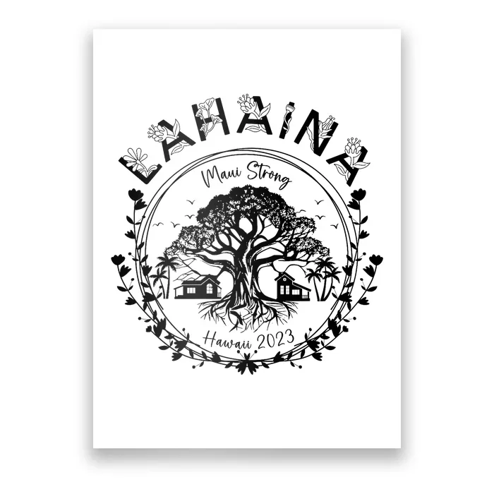 Lahaina Strong Support Lahaina Poster