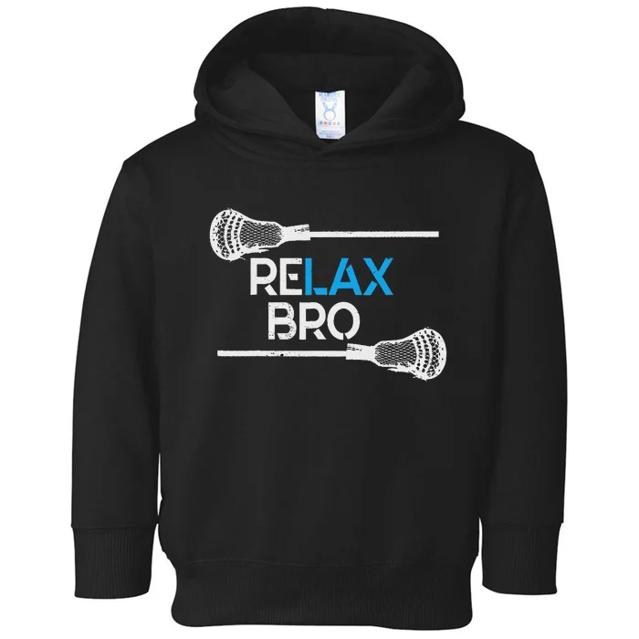 Lacrosse Sport Stick Funny Lax Player Love Perfect Gift Idea Toddler Hoodie