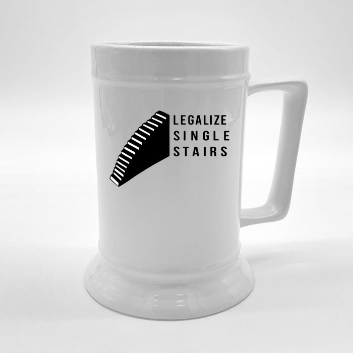 Legalize Single Stairs Front & Back Beer Stein