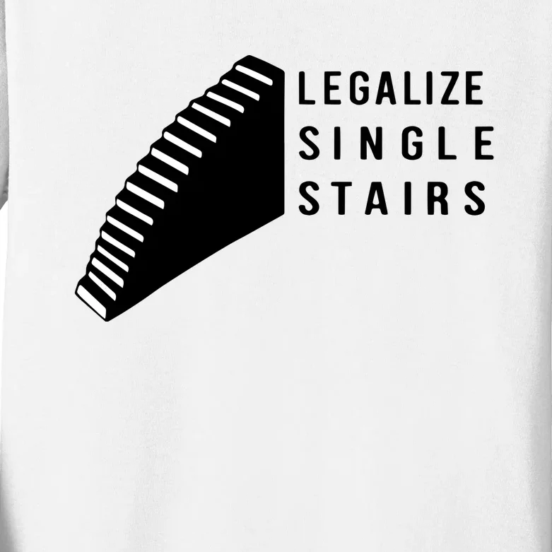 Legalize Single Stairs Kids Long Sleeve Shirt