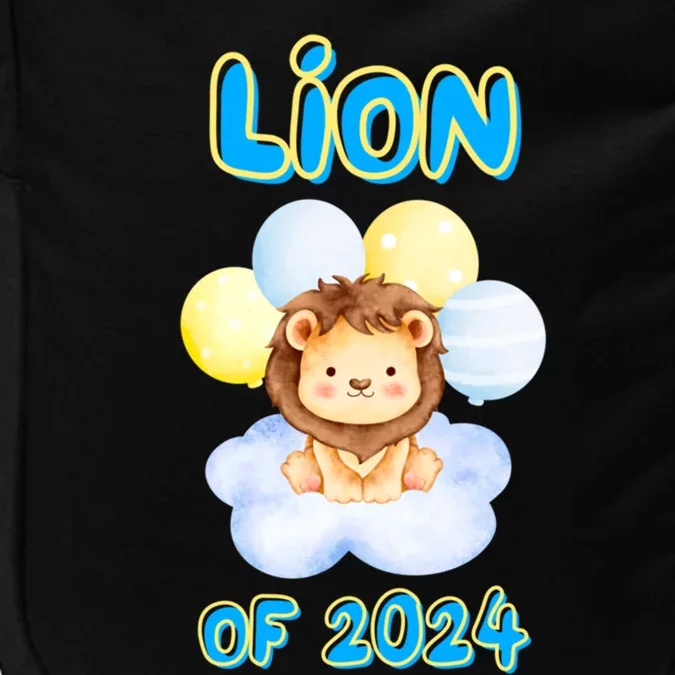 Lion Senior Student Class Of 2024 Happy Last Day Of School Gift Impact Tech Backpack