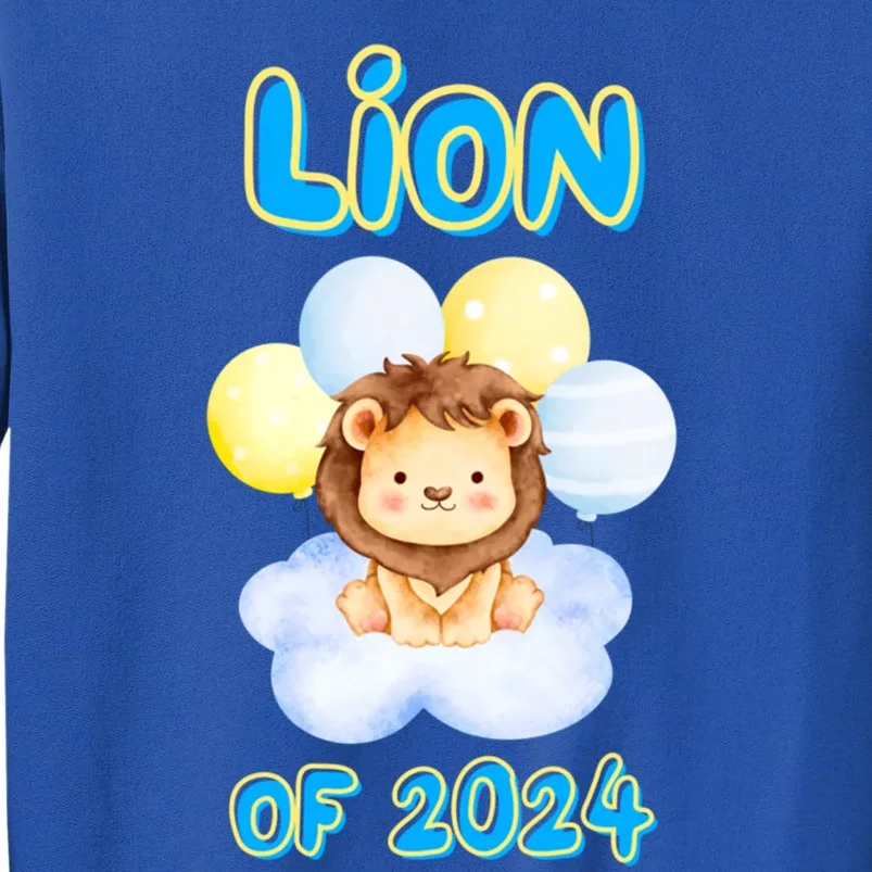 Lion Senior Student Class Of 2024 Happy Last Day Of School Gift Sweatshirt