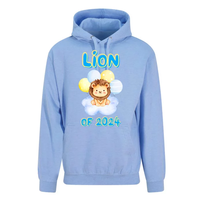 Lion Senior Student Class Of 2024 Happy Last Day Of School Gift Unisex Surf Hoodie