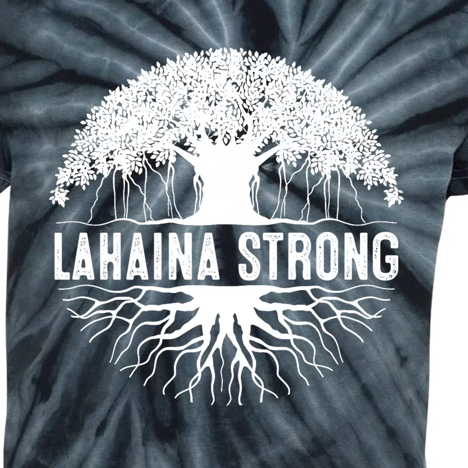 Lahaina Strong  Support Lahaina Kids Tie-Dye T-Shirt