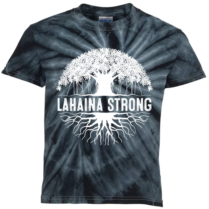 Lahaina Strong  Support Lahaina Kids Tie-Dye T-Shirt