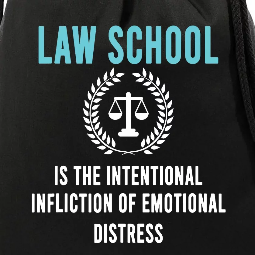 Law School Student Aspiring Future Attorney Lawyer Drawstring Bag