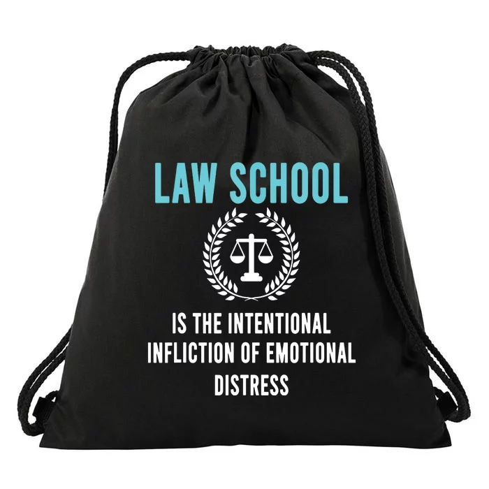 Law School Student Aspiring Future Attorney Lawyer Drawstring Bag