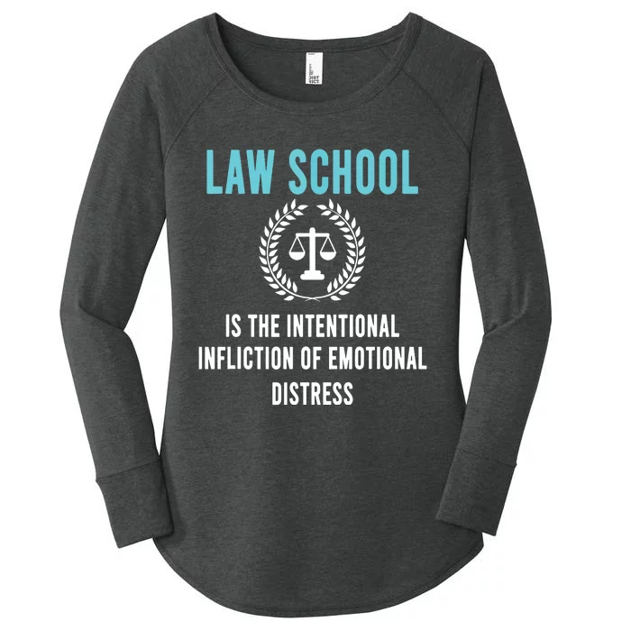 Law School Student Aspiring Future Attorney Lawyer Women's Perfect Tri Tunic Long Sleeve Shirt