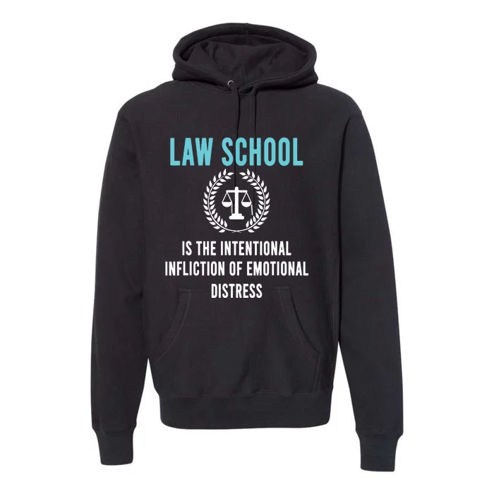 Law School Student Aspiring Future Attorney Lawyer Premium Hoodie