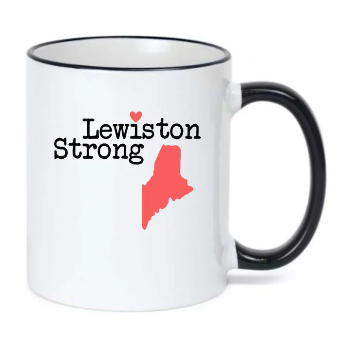 Lewiston Strong shirtLewiston Strong Black Color Changing Mug