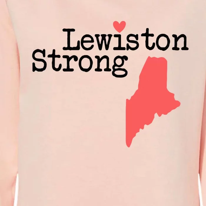 Lewiston Strong shirtLewiston Strong Womens California Wash Sweatshirt