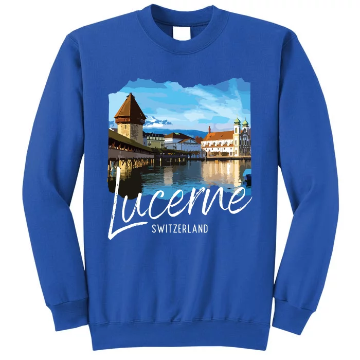 Lucerne Switzerland Souvenir Lucerne Sweatshirt