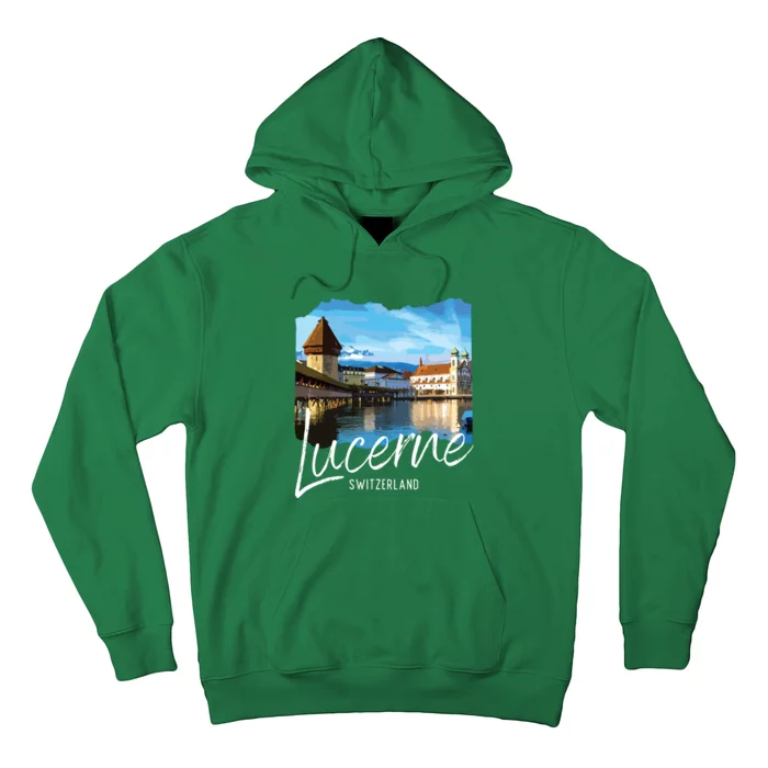 Lucerne Switzerland Souvenir Lucerne Hoodie