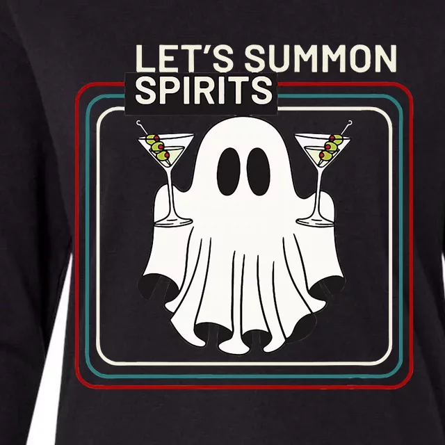 Let’S Summon Spirits Womens Cotton Relaxed Long Sleeve T-Shirt