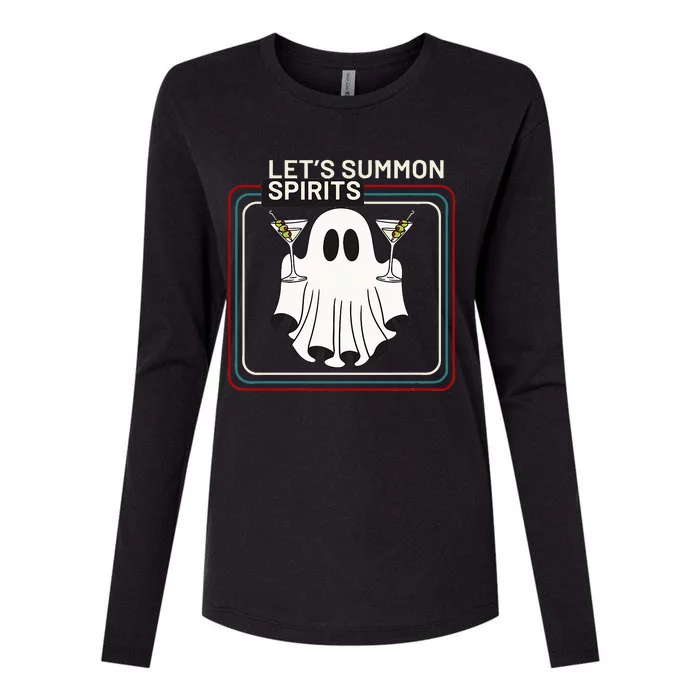 Let’S Summon Spirits Womens Cotton Relaxed Long Sleeve T-Shirt