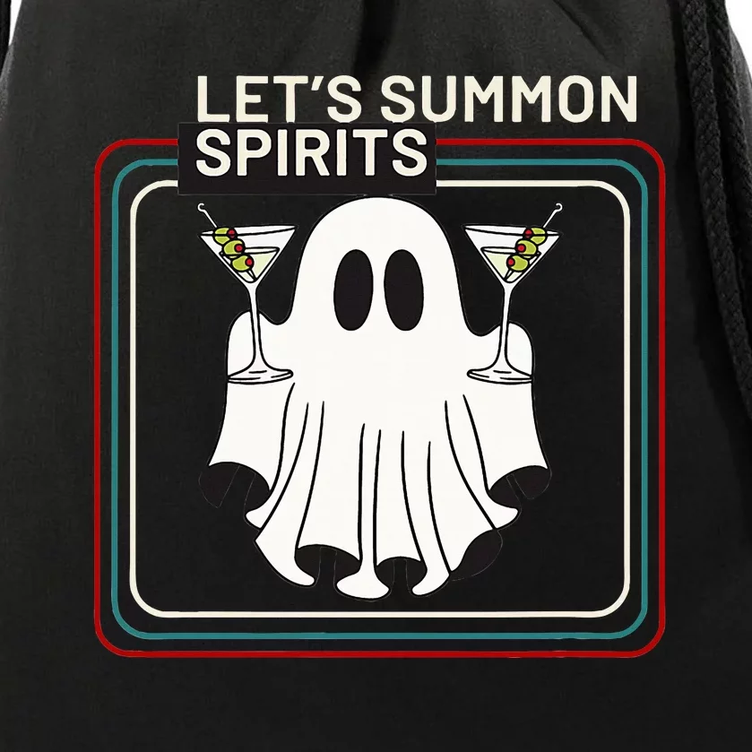 Let’S Summon Spirits Drawstring Bag