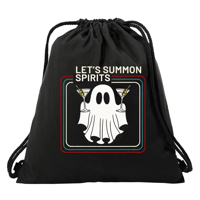 Let’S Summon Spirits Drawstring Bag