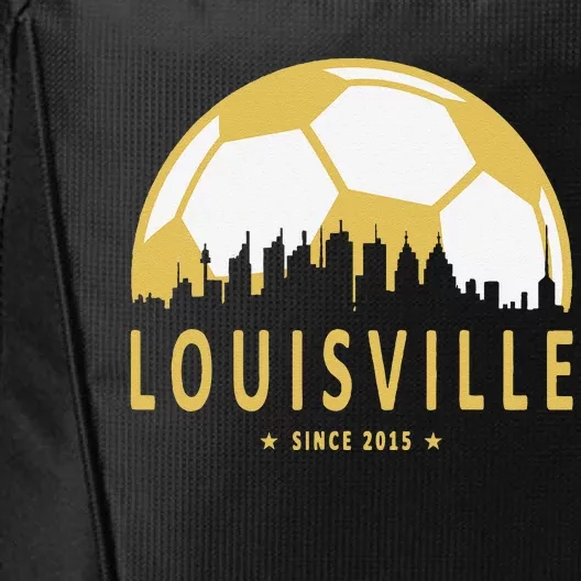 Louisville Soccer Since 2015 Gift City Backpack