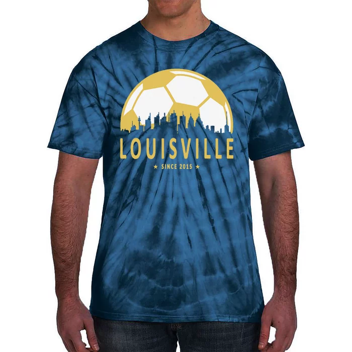 Louisville Soccer Since 2015 Gift Tie-Dye T-Shirt