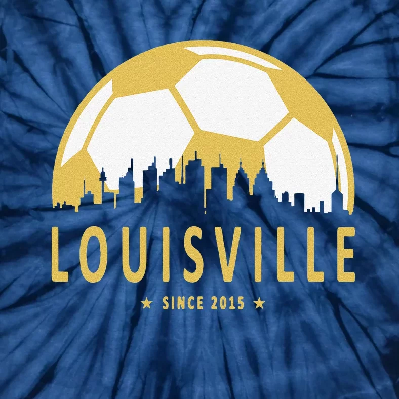 Louisville Soccer Since 2015 Gift Tie-Dye T-Shirt