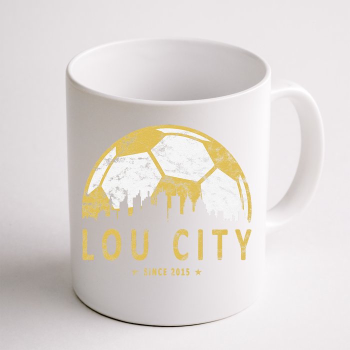 Louisville Soccer Since 2015 Gift Front & Back Coffee Mug