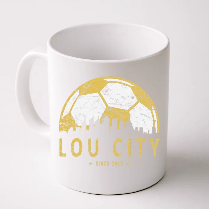 Louisville Soccer Since 2015 Gift Front & Back Coffee Mug