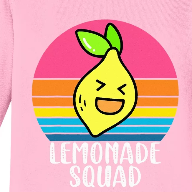 Lemonade Squad - Selling Lemonade - Lemon Stand CEO Baby Long Sleeve Bodysuit